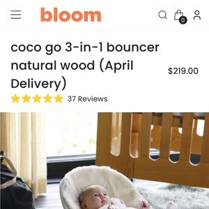 Coco Bloom Baby 3-in-1 Bouncer